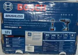 BOSCH GSB18V 490B12 18V Brushless Hammer Drill Driver Kit with Battery image 3