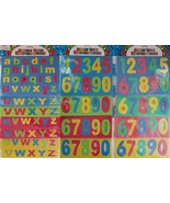 Learning Letter &amp; Number Foam Puzzles, Select: Puzzle &amp; Color L72 - £2.78 GBP