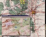 TOPO! Interactive Maps On CD-ROM: COLORADO FRONT RANGE CITIES AND RECREA... - $7.34