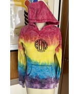 MV Sport Bend Oregon Hoodie KID XL Teen tie dye Courtney Burnout V-Notch  - £11.58 GBP