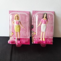 Barbie Mini Figures 2.75&quot; Mattel 2024 Collection Lot Of 2 Toy Doll Cake Toppers  - $9.99