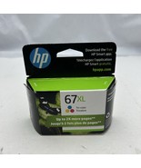 Genuine HP 67XL Tri-Color Ink Cartridge 3YM58AN Exp. October 2025! - $22.08