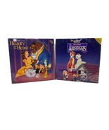 Disney LaserDisc Lot Beauty and the Beast + The Aristocats Animated Clas... - $926.53 MXN