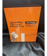 Vintage Dietzgen Quality Graph Papers 8 1/2 X 11 In 340R L22 100 Sheets NEW - $39.36 CAD