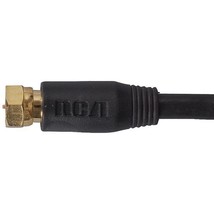 RCA VHB655R RG6 Coaxial Cable (50ft; Black) - $56.93