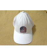 Travis Mathew Above Asking Snapback Baseball Hat Cap White Flexfit 110 - $30.18 CAD