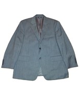Botany Five Hundred Men&#39;s Single Breasted Gray Pin Stripe Suit 44s Blaze... - €34,28 EUR