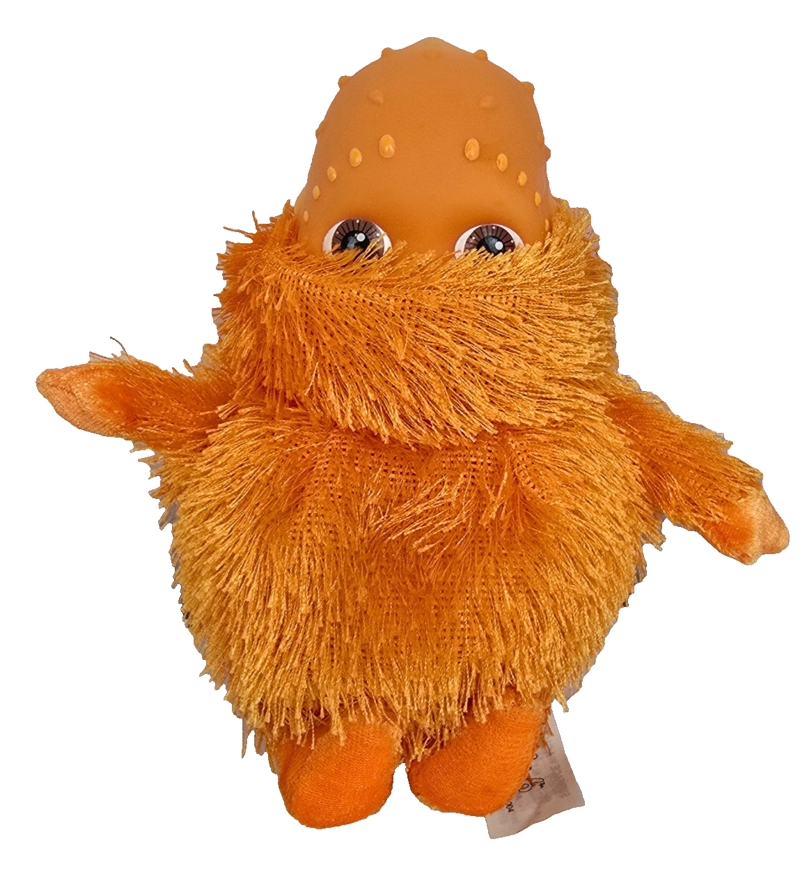 Hasbro Ragdoll&#39;s Boohbah BooBah 2004 Beanbag Plush 6 1/2&quot; Orange Zingbah - $24.74