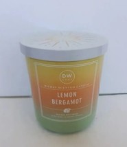 Dw Home Lemon Bergamot 9.3 Oz Single Wick, 33 Hour Burn Time - £15.81 GBP