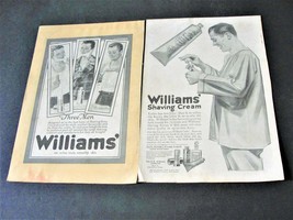 1930s Williams&#39; Shaving Product &quot; Williams&#39; as wise men usually do.” (2)... - $9.85
