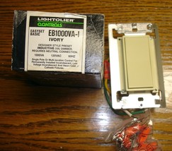 LIGHTOLIER EB1000VA-I 1000W 120V LOW VOLTAGE DIMMER IVERY - $1,895.88 MXN