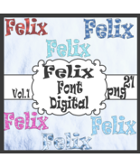 Felix Font Digital  Vol.2 - $1.75