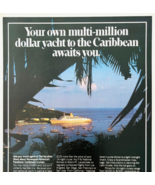 1978 National Airlines Advertisement Vintage Aviation Caribbean Yacht DW... - $454.76 MXN