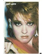 ⭕VTG card pocket calendar 1985 CINDY LAUPER Portugal group music singer - $2.48
