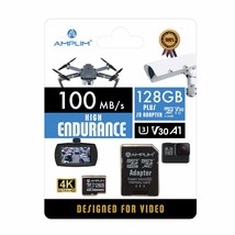 128Gb Micro Sd Card, Microsd Memory Plus Adapter, Extreme High Speed Microsdxc S - £39.48 GBP