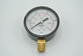 Winters 1953 PSI Gauge Pressure Meter Buffalo Toronto 200 Psi 1400 KPA 2 1/2&quot; - £15.19 GBP