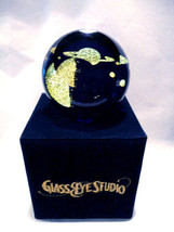 Celestial Series Saturn 2008 with Volcanic Ash Paperweight by Glass Eye ... - £87.92 GBP