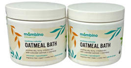 2x Mambino Organics Soothing Colloidal Oatmeal Bath Dry/Irritated Skin Exp: 8/25 - £17.20 GBP