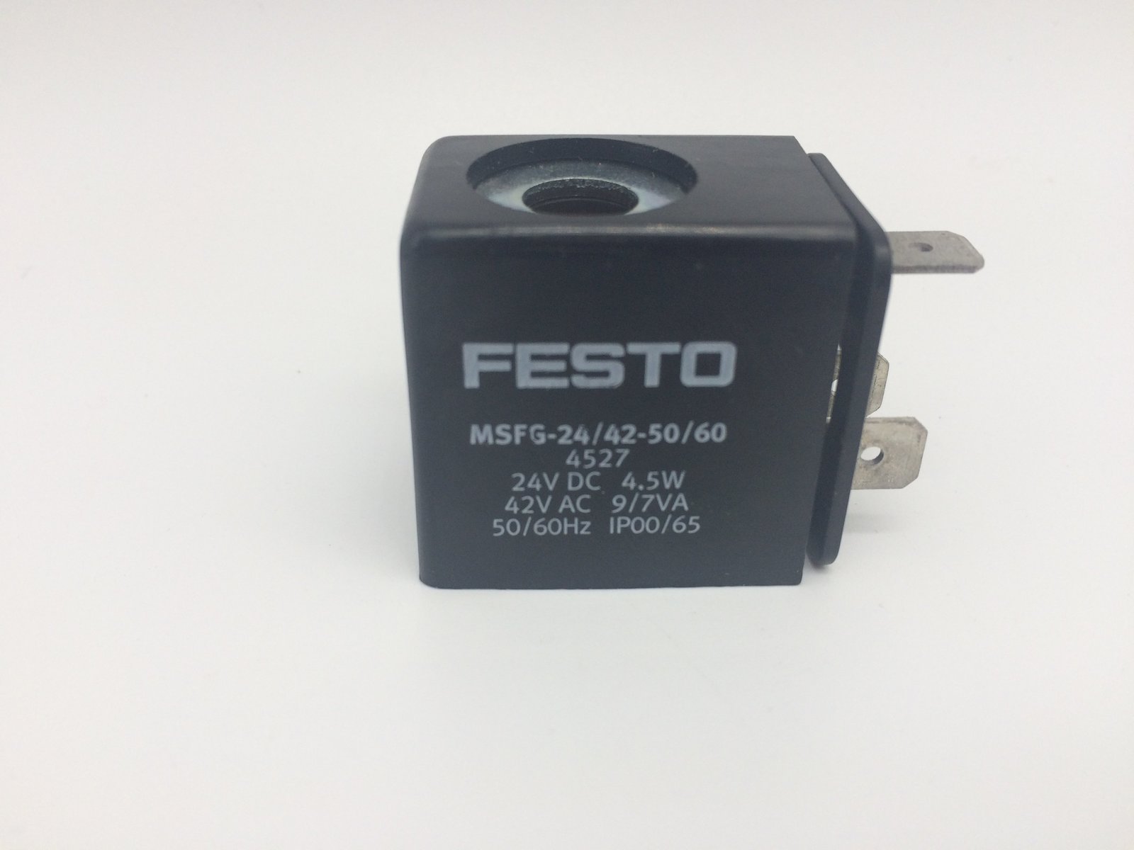 FESTO MSFG-24/42-50/60 SOLENOID COIL 4527 24VDC, 4.5W, 42VAC, 50/60HZ - $29.00