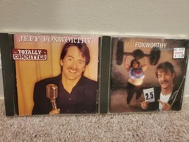 Lot of 2 Jeff Foxworthy CDs: Totally Committed, Games Rednecks Play - £6.82 GBP
