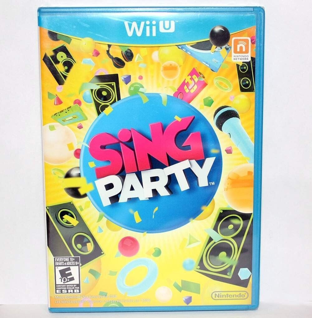 Sing Party Nintendo Wii U 2012