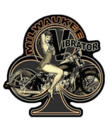 1 NEW JUMBO MILWAUKEE VIBRATOR GIRL JACKET BACK PATCH EMBROIDERED JBP27 - $32.57 CAD