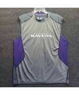 Nike Shirt Men&#39;s Sz XL Compression Football Baltimore Ravens Sleeveless ... - £22.83 GBP