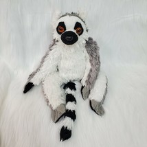 Wild Republic Gray Ring Tailed Lemur 15&quot; Plush Stuffed Toy Furry Animal B221 - £13.43 GBP