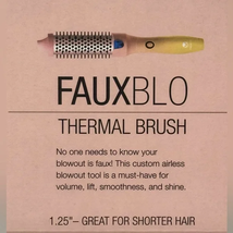Calista FauxBlo Thermal Brush (Pink Lemonade) 1.25” Great For Short Hair - £37.73 GBP
