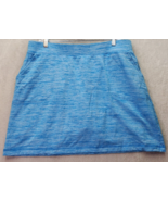 T By Talbots Skort Women&#39;s 1X Blue Stretch Pockets Elastic Waist Built I... - $456.51 MXN