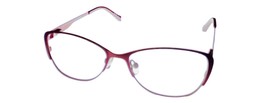 Lucky Brand Women&#39;s Eyeglass Rectangle Burgundy Metal D704  47mm - £35.37 GBP