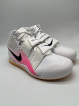 Nike Zoom Javelin Elite 3 Track Spike White Hyper Pink AJ8119-101 Men&#39;s ... - $89.95