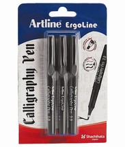 Artline Ergoline Calligraphy Pen Set with 3 Nib Sizes (Blue) - 1 SET - £11.92 GBP