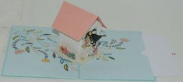Lovepop LP2028 Birdhouse Pop Up Card  White Envelope Cellophane Wrapped image 3