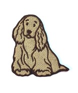 Cocker Spaniel Dog Patch Iron on No Name - $9.01 CAD