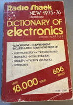 Radio Shack Dictionary Of Electronics 1975-76 Vintage Technology Book Manual - £6.15 GBP