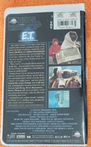 E.T. The Extra-Terrestrial VHS 1996 Clamshell VCR Tape Movie MCA Univers... - £3.16 GBP