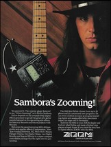 Bon Jovi Richie Sambora Zoom 9002 ad 8 x 11 advertisement 1998 print - £3.37 GBP