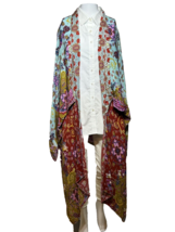 Free People Kimono Wrap Women&#39;s One size (S/M) Multicolor Bohemian Casual - AC - £20.82 GBP