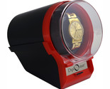  Watch Winder Case Box Storage Timer Black / Red  Automatic  Diplomat - $59.95