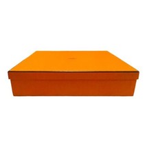 HERMES  Paris Orange Gift Box Empty Dimensions 13”x13”x3” Storage Large Scarf - £37.31 GBP