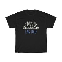 Lab Dad with Labrador Retriever Dog T-Shirt - $21.95+