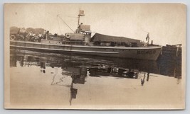 US Navy Submarine Chaser S.C. 408 with Sailors Aboard Photograph AA38 - £29.11 GBP