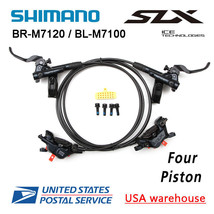 SHIMANO SLX BR-M7120 BL-M7100 Bike 4-Piston Hydraulic Disc Brake Front/R... - £99.82 GBP+