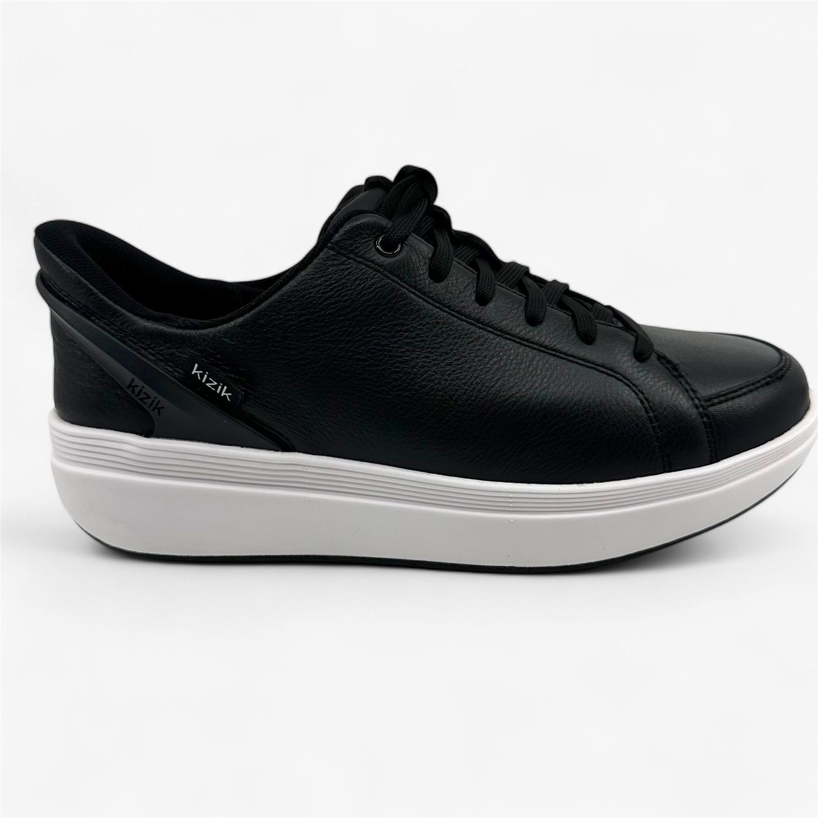 Kizik Sydney Black Womens Athletic Sneaker