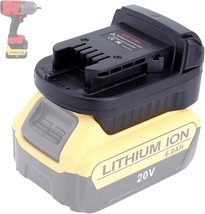 Battery Adapter For Dewalt To Milwaukee: Dcb205 Dcb206 Dewalt 18V 20V Lithium - $41.97