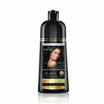 Herbishh Herbal Hair Color Shampoo Herbal Hair Color Dye - Black - £44.66 GBP