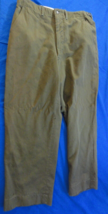 Kor EAN War Field Wool M-1951 OG-108 Wool Od Green Trousers Pants Medium Regular - £18.05 GBP