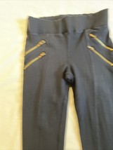 Navy Blue Pull-On Leggings with Zippered Pockets, Women&#39;s Size Small - £5.29 GBP