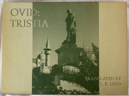 Tristia by Ovid, University of Georgia Press (1975, Hardcover, Dust Jacket) - £24.14 GBP